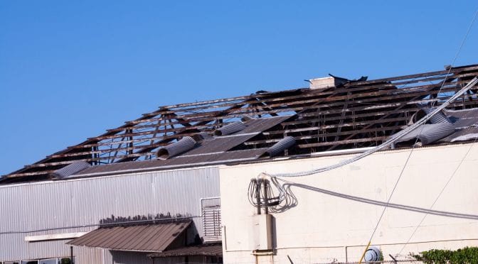 roofing construction site