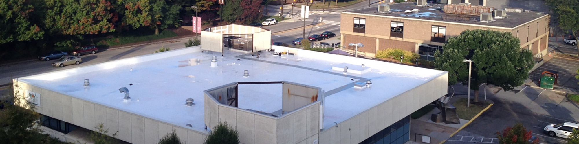 flat commercial roof