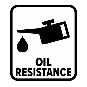 An oil resistance icon.