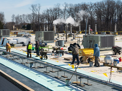 Single-Ply Roofing Replacement